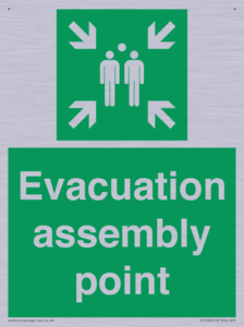 Evacuation assembly point